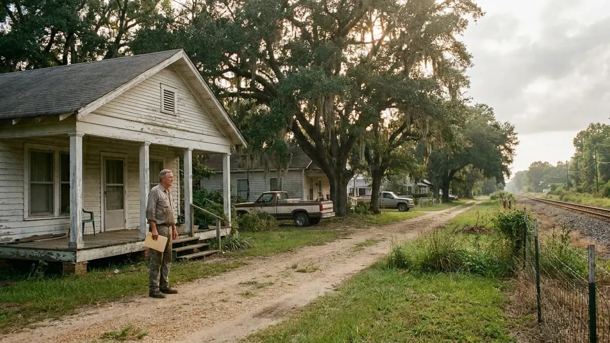 We buy houses in Pike County, MS: older wood frame house on a quiet street in a small railroad town, for owners asking who buys houses in Pike County, Mississippi